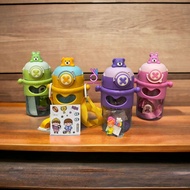 Children's Water Bottle Water Bottle/ with Free Strap Cute Sticker Water Bottle/