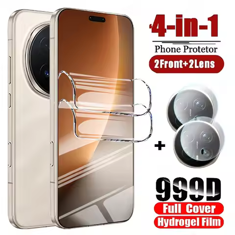 4IN1 Screen Protector Hydrogel Film For Honor Magic 8 Pro 7 6 5 Lite 200 Pro 400 Lite 100 90 X9A X9C