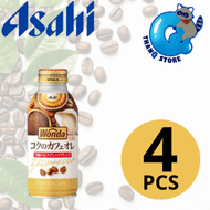 朝日 - ASAHI 樽裝 WONDA 咖啡 特濃牛奶 370ml x 4