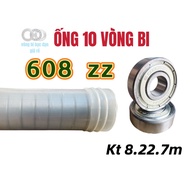 [cheap price] tube of 10 608zz bearings, size 8.22.7m, buy more