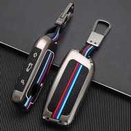 Zinc Alloy Key Cover Holder Key Case Accessories for BMW X1 U11 X7 X5 G05 LCI I7 IX XM Series 7 740L