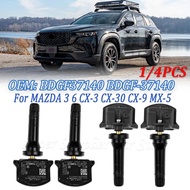 1/4PCS TPMS 315MHz Tire Pressures Monitor Sensor For 2020-2024 MAZDA 3 6 CX-3 CX-30 CX-9 MX-5 BDGF-3