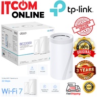 TP-LINK DECO BE85 BE22000 WIFI 7 TRIBAND GIGABIT 10G*2 + 2.5G*2 ROUTER MESH