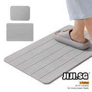 (JIJI.SG) MELKER Diatomite Mat / Floor Mat / Water-Absorbing / jt