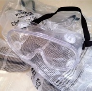 PYRAMEX Laboratory Safety goggles 防疫眼罩實驗室護眼罩口罩用品醫護清潔安全學生bio phy chem理科