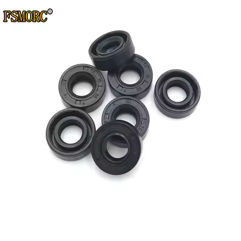 NBR Shaft Oil Seal TC-5*10*4 5*12*8 5*15*5/6 5*16*7/8 5*17*6/7 5*18*6/7 VC-5*14*5Rubber Covered Doub