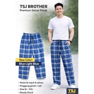 TSJ FASHION SELUAR TIDUR  petak UNISEX KOTAK LABUH DAN SUKU POKET