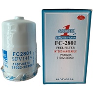 FC-2801 Oil filter for Kia Bongo III, Hyundai Porter II, HD Santafe/OEM code: 31922-2E900/31922-3E85