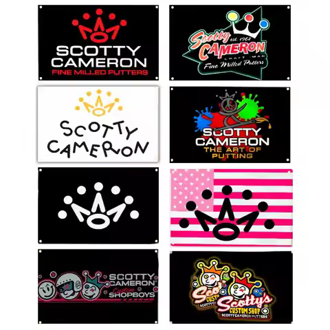 2x3fts 3x5fts S-Scotty-Y C-Cameron flag Tapestry Banner Outdoor Decorative Flag Picnic Art Style Bac