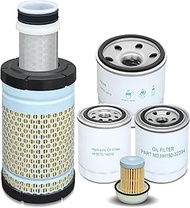 5Pcs Filter Kit Fit for Kubota RTV-X1100C RTV-X1120D RTV-X1140 Utility Vehicle, Replace HH150-32094 