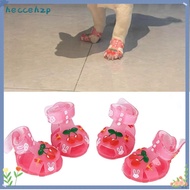 HECCEHZP Pet Jelly Shoes, Multi-Size Cool Pet Shoes,  Style Silicone Breathable Cat Dog Shoes Pet