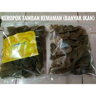 Keropok Ikan Tamban Cap Tenggiri, Original Kemaman Terengganu 280gm (Extra Ikan)