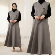 Naomi Vest Set - One Set Skirt - Women's Blazer Set - Women's Skirt Set - Skirt Set - Long Skirt