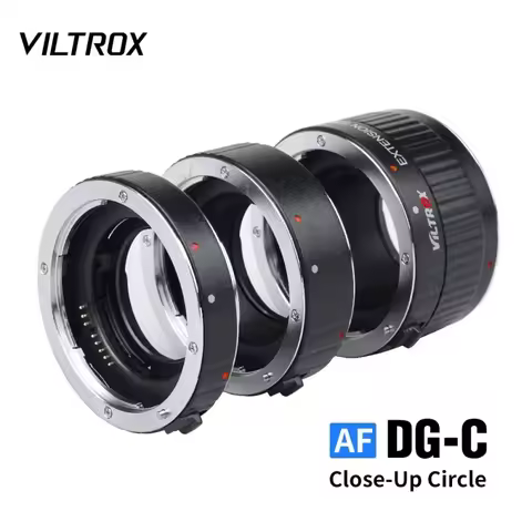 Viltrox DG-C Lens Macro Adapter 12mm 20mm 36mm Metal Mount Auto Focus Extension Tube for Canon EOS 7