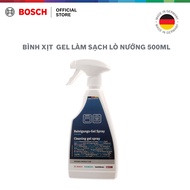 Gel xịt vệ sinh lò nướng và lò vi sóng Bosch 500ml 00312482 - Loại bỏ vết cháy khét trong lò nướng