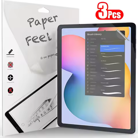 3Pcs Paper Feel Like Screen Protector for Samsung Galaxy Tab S7 S8 S9 Plus Ultra Samsung tab S6 Lite