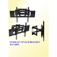 CP-602 (42"~70") LCD/LED TV WALL BRACKET (2-ARM)