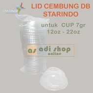 CONVEX Lid / Dome Lid DB Starindo 12, 14, 16, 18, 22 oz thickness 7gr