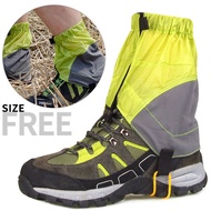 1pair  Outdoor Waterproof Hiking Gaiters Snow Leg Cover Climbing Boot Gaiters Anti Mud Sand Breathab