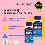 [Bundle of 2] 21st Century Alaska Wild Fish Oil - Omega 3 Enteric Coated, Odourless, 90 Softgels