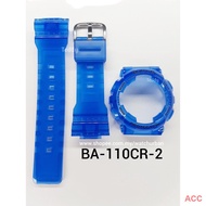 bip strap Aksesori ☬CASIO G-SHOCK BABY-G BAND AND BEZEL BA110 BA111 BA112 BA120 BA130 100% ORIGINAL