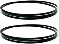 FOXBC 59-1/2" x 3/8" x 18 TPI Bandsaw Blade for Wen 3959, Sears Craftsman, B&amp;D, Ryobi, Delta, and Skill 9" Bandsaw - 2 Pack