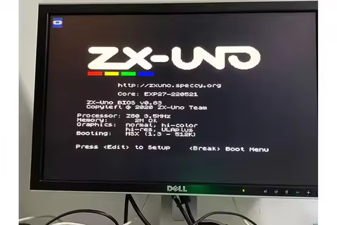 ZXUNO VGA 2M Game Console 8-Bit Multi-soft Core FPGA Board ZX-UNO VGA 2M ZX Spectrum Computer Clone