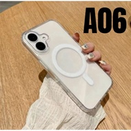 Good Quality Shockproof Case A06 Magnetic Clear Phone For Samsang A06 4G 5G New Model