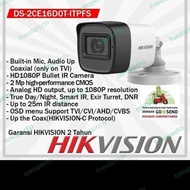 HIKVISION DS.2CE 16 DOT - LPFS 2MP OUTDOOR CCTV CAMERA + AUDIO MIC