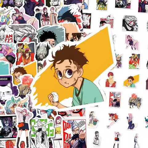 10/30/50pcs Japan Anime DANDADAN Stickers Momo Ayase Okarun Cartoon Decals Suitcase Helmet Laptop Ph
