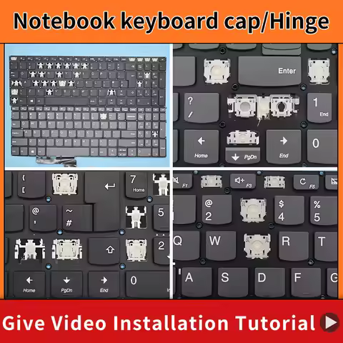 Replacement Keycap Key cap Hinge for Lenovo Thinkpad X280 A285 X390 X395 L13 Yoga Laptop Backlight K