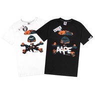 AAPE GRQ Camo Bone T-Shirt 100% Cotton T Shirt
