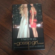 [PRELOVED] GOSSIP Girl NOVEL Prequel- It Had To Be You