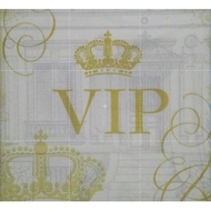 Good Player Creative Hall A3887 Napkin 33 * 33 (PPD) VIP Golden Crown~Beauty, Germany, Italian