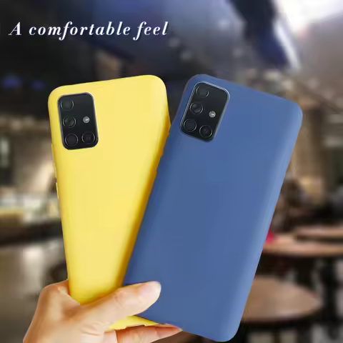 For Samsung Galaxy A51 Case A515F Silicone Shockproof Soft Back Protector Bumper Phone Case For Sams