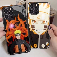 G-6 Naruto HD Glass Casing for iphone 15 8 XR 6S XS 7 X 6 Plus Pro Max Case