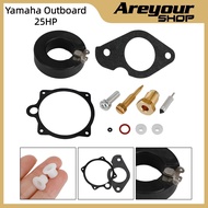 Carburetor Carb Rebuild Kit fit for Yamaha Outboard 25HP 30HP 689-W0093-00