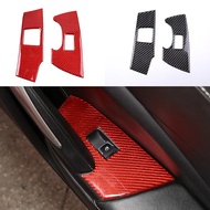 glass lift switch sticker For 14-19 Corvette C7 real carbon fiber soft car