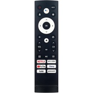 Replace Voice Remote Control fit for Hisense 4K UHD Smart Google TV 43A65K 50A65K 55A65K 65A65K 75A6