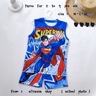 Kids Jersey Terno for 2-7yrs old SUPERMAN