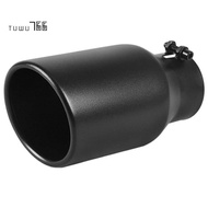 Bolt-on Installation 3 Inch Inlet Black Exhaust Tip 3 X 4.5 X 9 Black Paint Finish