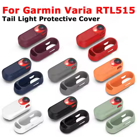 Tail Light Protective Case Sleeve For Garmin Varia RTL515 Housing Anti-Shock Washable Silicone Cover