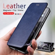 Ultra Thin Luxury Leather Magnetic Flip Case For Samsung Galaxy S21 Ultra S21+ S 21 Plus Ultra s21ultra M51 A 12 42 A12 A42 5G Stand Wallet Phone Cover Casing