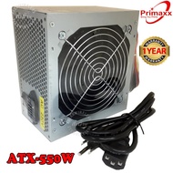 ถูกที่สุด!!! Power Supply Primaxx WS-ATX-550W เพาเวอร์ซัพพลายคอมพิวเตอร์ ประกัน 1ปี ##ที่ชาร์จ อุปกรณ์คอม ไร้สาย หูฟัง เคส Airpodss ลำโพง Wireless Bluetooth คอมพิวเตอร์ USB ปลั๊ก เมาท์ HDMI สายคอมพิวเตอร์