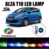1PC LED Perodua Alza T10/W5W Bulb Small Headlight Alza lamp LED Dome Light Car Boot Mentol Lampu Depan [ READY STOCK ]