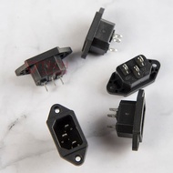 C14 Male Computer AC Socket