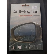 2 in 1 Car Rearview Mirror Anti-flog film Sticker (95*95mm)