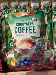 แท้ 💯 กาแฟแจ่มใส Jamsai Coffee Jamsai Cordyceps Coffee ☕️1ห่อมี 10ซองค่ะ
