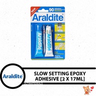 Araldite Standard 90 Minutes (2 x 17ml) - A and B High Performance Epoxy