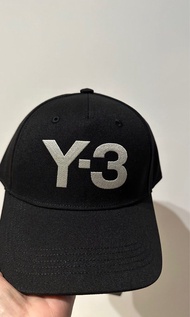 Y3  LOGO 運動帽子/黑 全新商品
